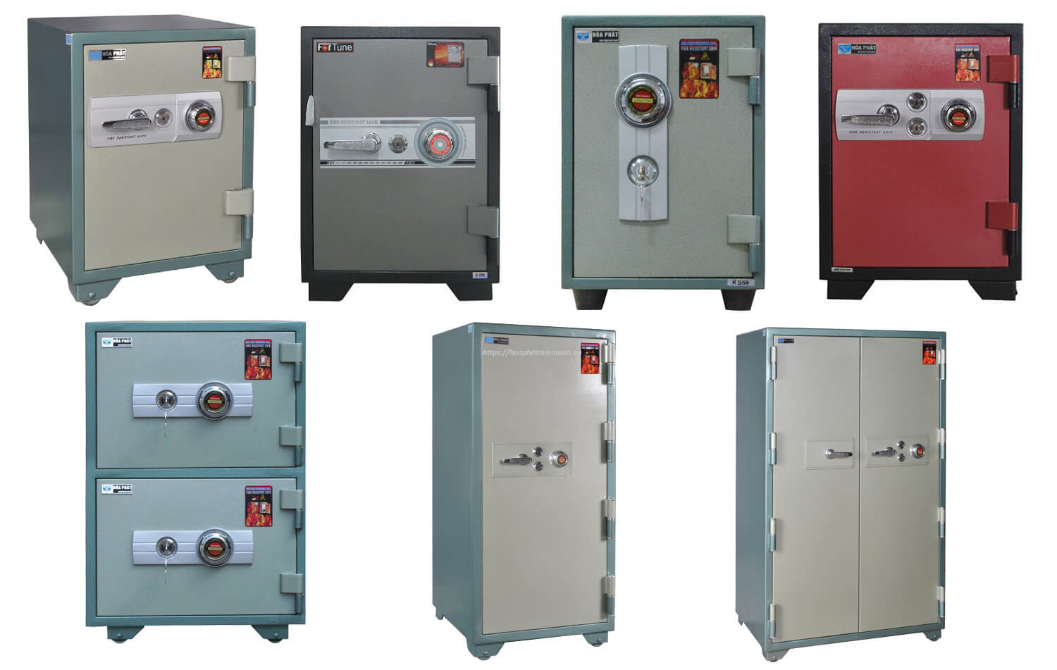 Các loại két sắt phổ biến