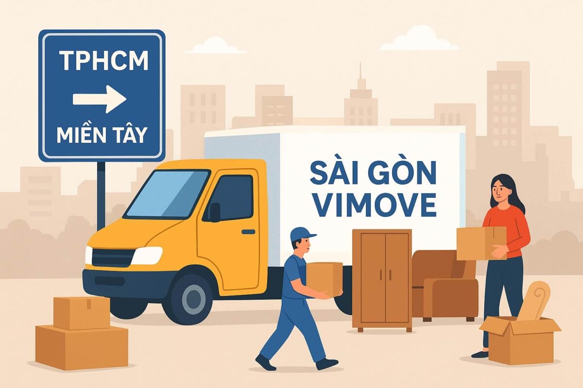 Dịch Vụ Chuyển Nhà Từ TPHCM Đi Các Tỉnh Miền Tây