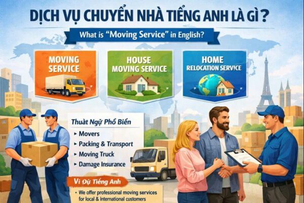 Dịch Vụ Chuyển Nhà Tiếng Anh Là Gì? Các Thuật Ngữ Phổ Biến