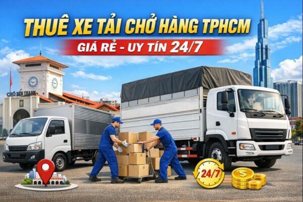 Thuê Xe Tải Chở Hàng TPHCM Giá Rẻ Uy Tín, Nhanh Chóng 24/7